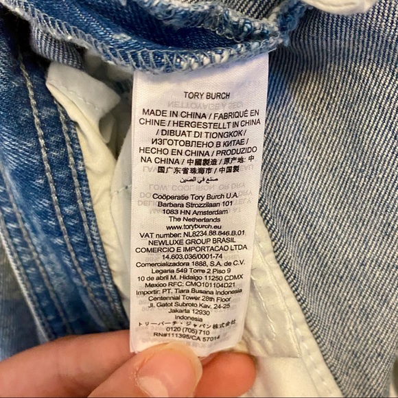 Tory Burch Straight-Leg Jean 31 - Picture 7 of 7